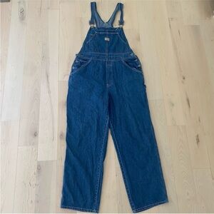 Vintage 90’s Denim Jean Overalls Painter Carpenter Style size XL